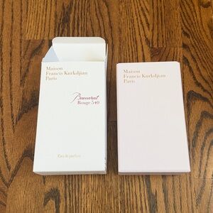 Maison Francis Kurkdjian Paris Baccarat Rouge 540 2.4 Oz Eau de Parfum Empty Box